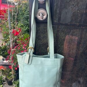 Coach Soho Buckle bag #4157 Waverly Pistachio vintage shoulder bag